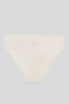 BASERANGE Stretch Flared Briefs UNEL Collection Ribbed Cotton Portugal BAS-UNEL-BL-000-UNDYED